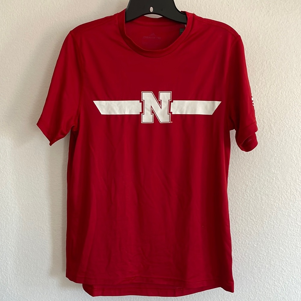 Adidas University of Nebraska Shirt NWT